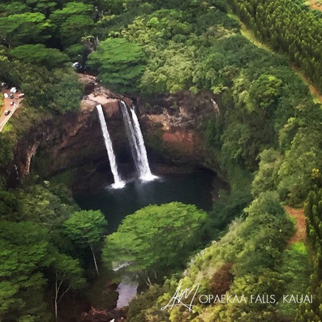 OPAEKAA FALLS, KAUAI